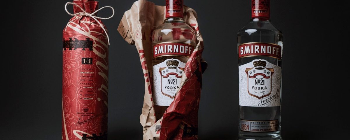 embalagem smirnoff